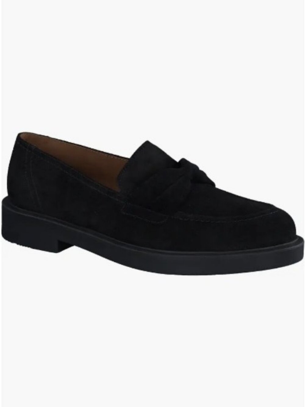 Paul Green Sadie suede loafer black women's size 7.5